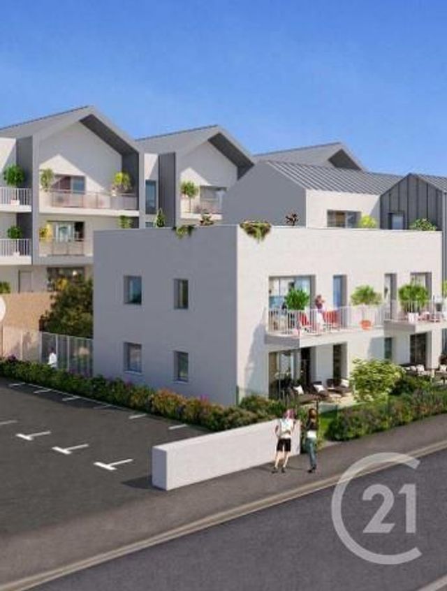 Appartement T2 à vendre - 2 pièces - 44.13 m2 - ACIGNE - 35 - BRETAGNE - Century 21 Reine Immobilier