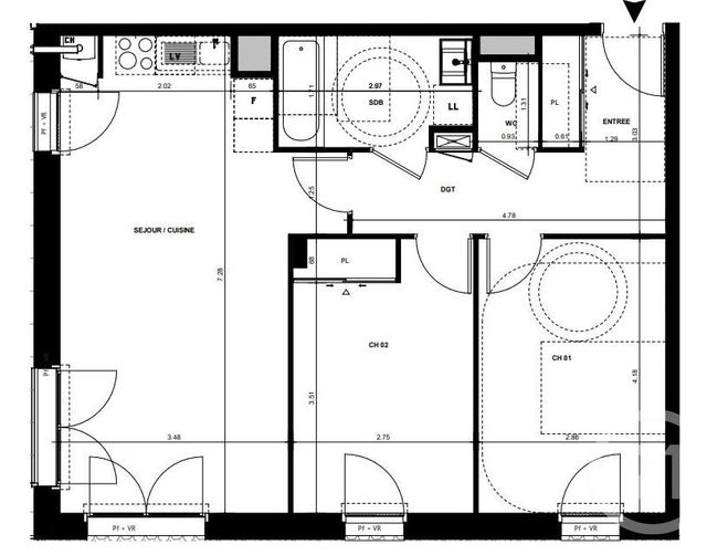 appartement - CHANTEPIE - 35