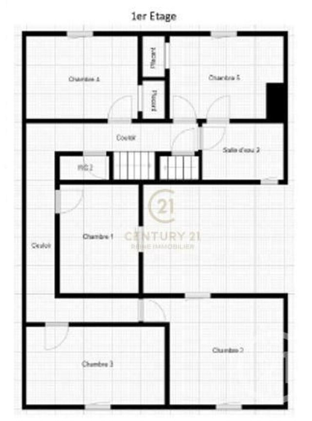 maison à vendre - 6 pièces - 124.28 m2 - RENNES - 35 - BRETAGNE - Century 21 Reine Immobilier