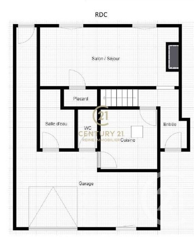 maison à vendre - 6 pièces - 124.28 m2 - RENNES - 35 - BRETAGNE - Century 21 Reine Immobilier