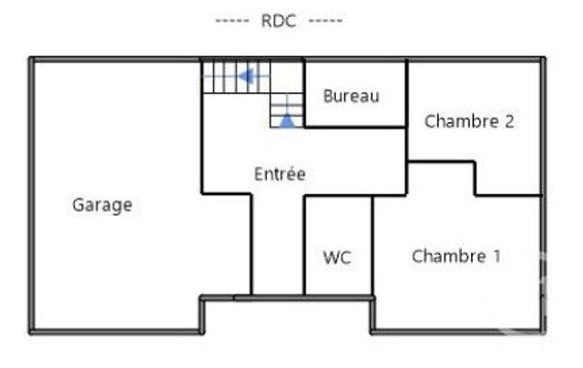 maison à vendre - 7 pièces - 120.0 m2 - RENNES - 35 - BRETAGNE - Century 21 Reine Immobilier