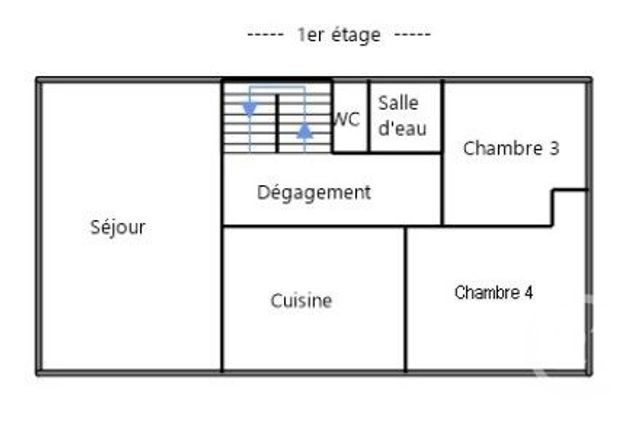 maison à vendre - 7 pièces - 120.0 m2 - RENNES - 35 - BRETAGNE - Century 21 Reine Immobilier