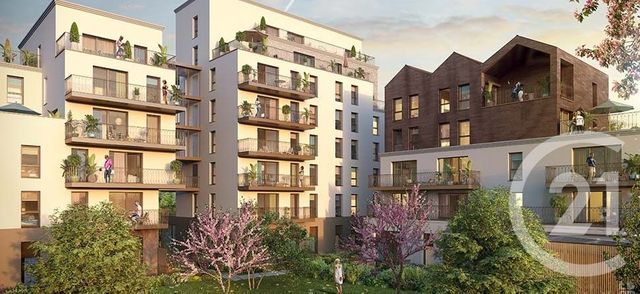 Appartement T5 à vendre - 5 pièces - 113.35 m2 - RENNES - 35 - BRETAGNE - Century 21 Reine Immobilier