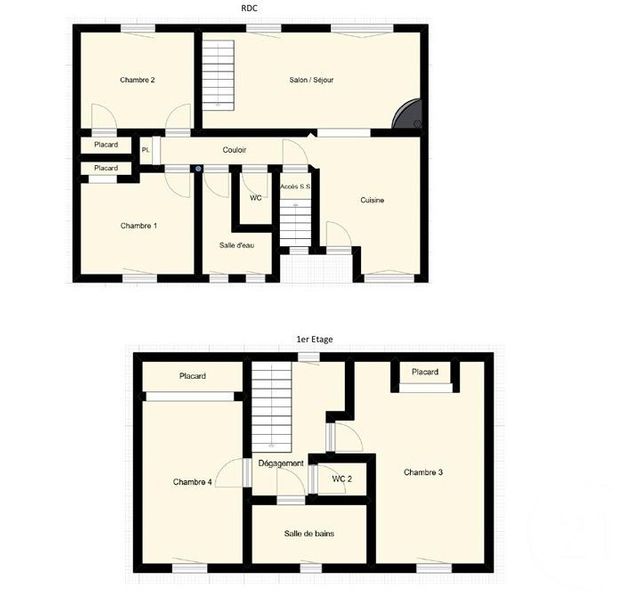 maison à vendre - 6 pièces - 109.0 m2 - GUICHEN - 35 - BRETAGNE - Century 21 Reine Immobilier