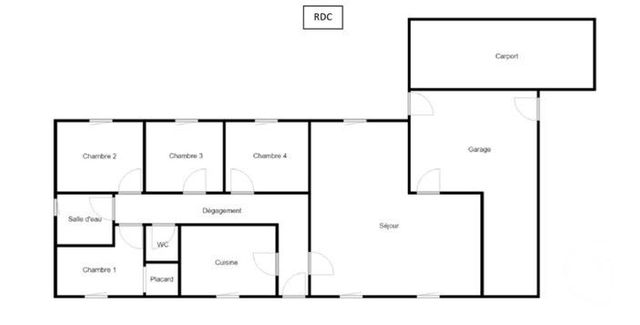 maison à vendre - 6 pièces - 110.0 m2 - CHAVAGNE - 35 - BRETAGNE - Century 21 Reine Immobilier